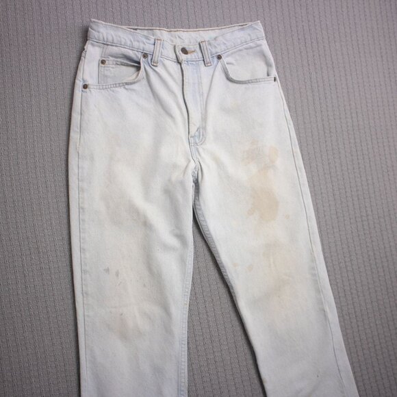 Light Wash 619 Orange Tab Vintage Levis Denim - Picture 3 of 16